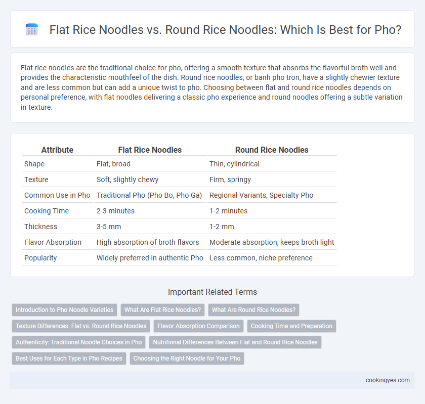 Flat Rice Noodles vs. Round Rice Noodles: Which Is Best for Pho?