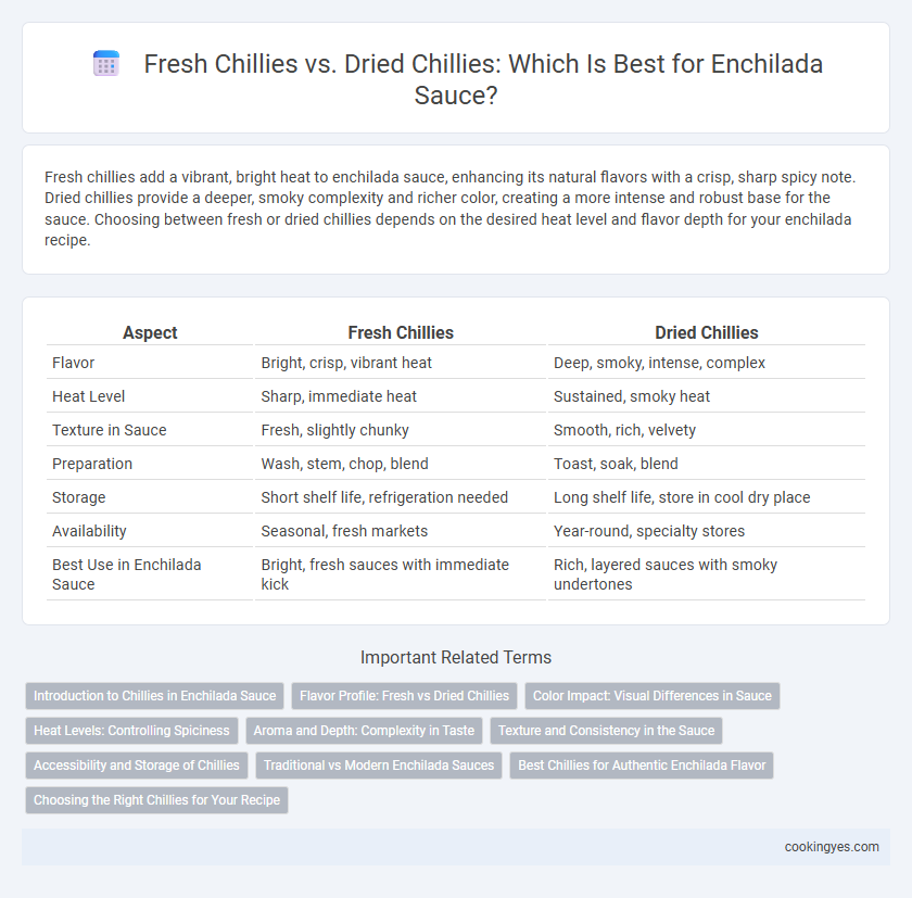 Fresh Chillies vs. Dried Chillies: Which Is Best for Enchilada Sauce?