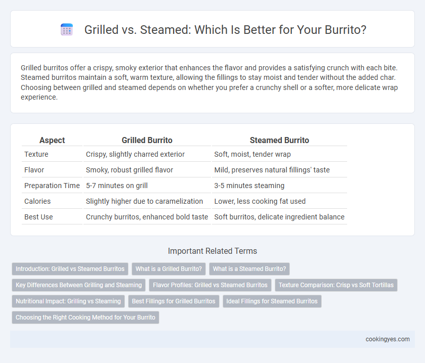 Grilled vs. Steamed: Which Is Better for Your Burrito?