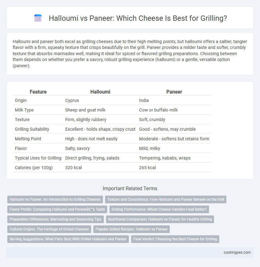 Halloumi vs Paneer: Which Cheese Is Best for Grilling?