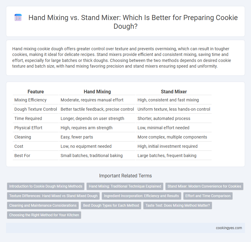 Hand Mixing vs. Stand Mixer: Which Is Better for Preparing Cookie Dough?