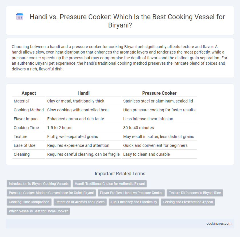 Handi vs. Pressure Cooker: Which Is the Best Cooking Vessel for Biryani?