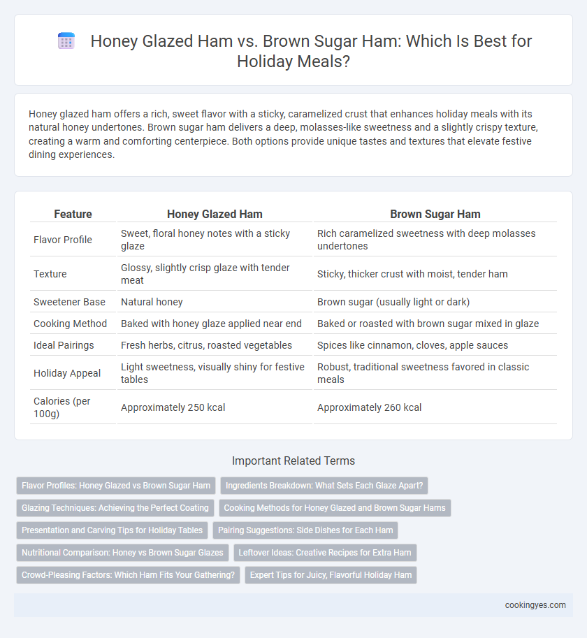 Honey Glazed Ham vs. Brown Sugar Ham: Which Is Best for Holiday Meals?