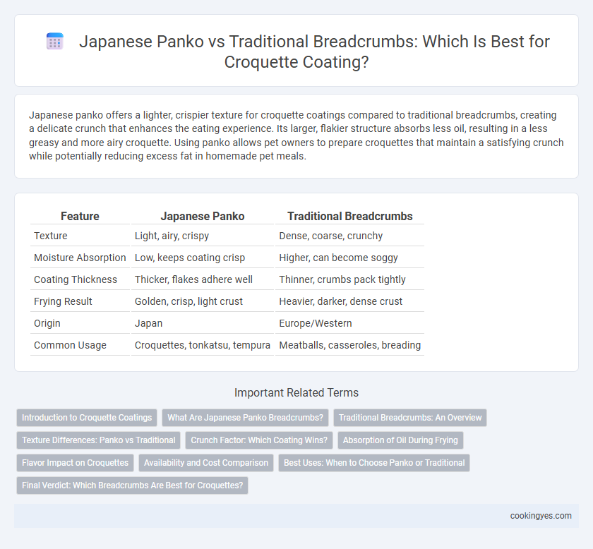 Japanese Panko vs Traditional Breadcrumbs: Which Is Best for Croquette Coating?