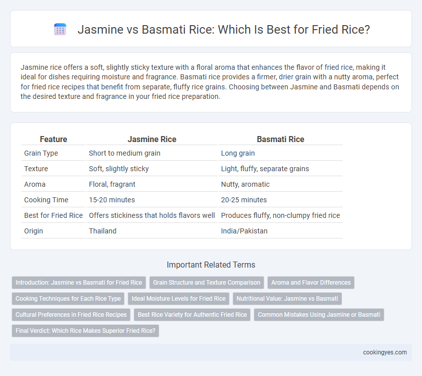 Jasmine vs Basmati Rice: Which Is Best for Fried Rice?