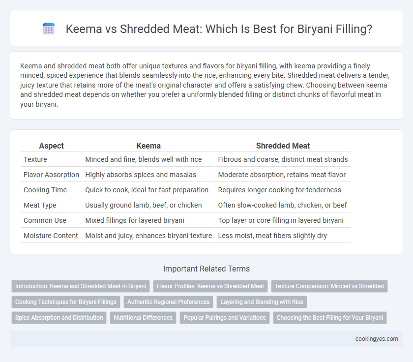Keema vs Shredded Meat: Which Is Best for Biryani Filling?