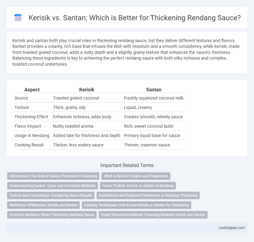 Kerisik vs. Santan: Which is Better for Thickening Rendang Sauce?