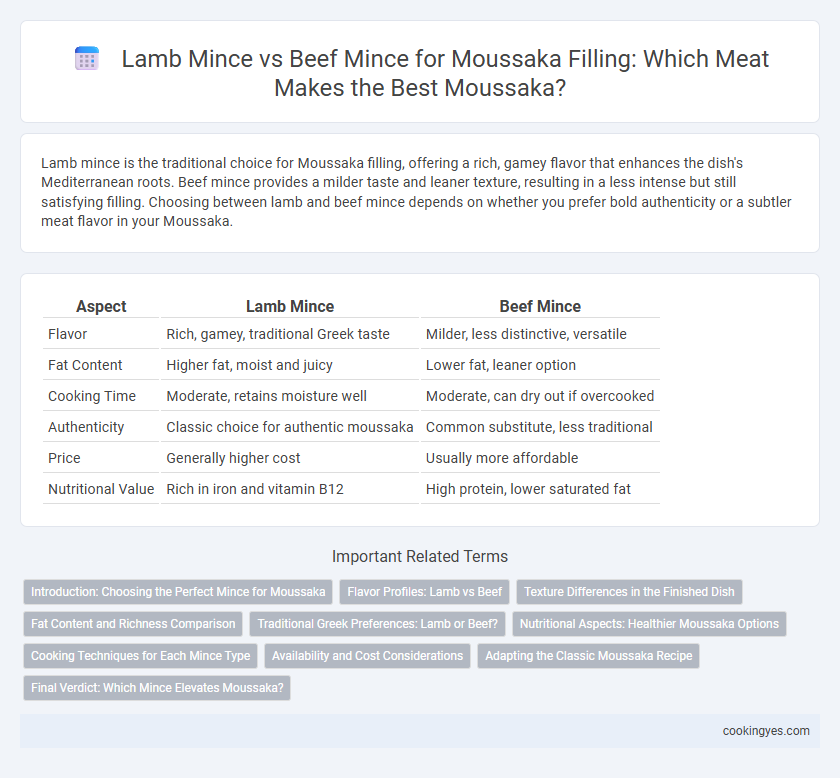 Lamb Mince vs Beef Mince for Moussaka Filling: Which Meat Makes the Best Moussaka?