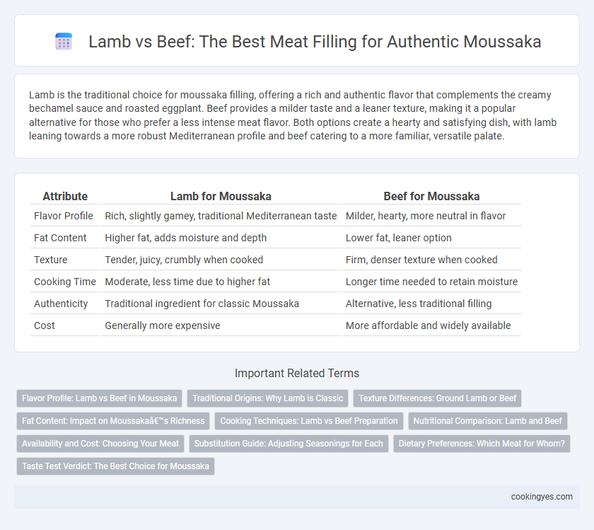 Lamb vs Beef: The Best Meat Filling for Authentic Moussaka