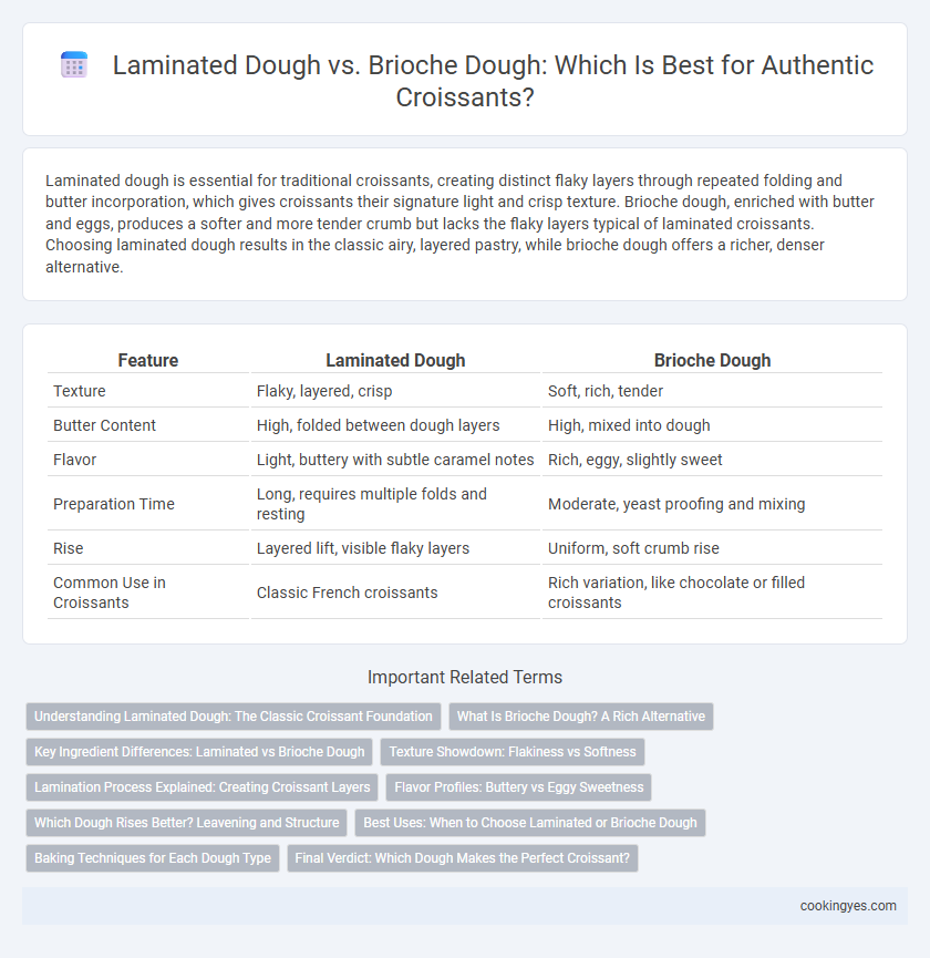 Laminated Dough vs. Brioche Dough: Which Is Best for Authentic Croissants?
