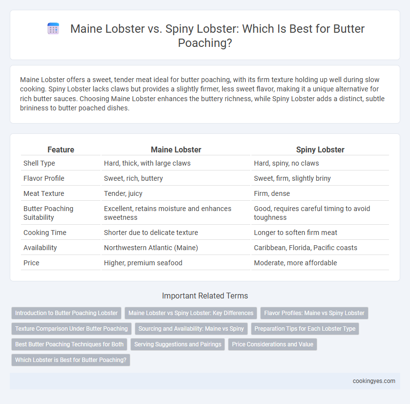 Maine Lobster vs. Spiny Lobster: Which Is Best for Butter Poaching?