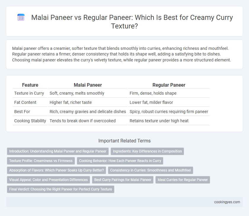 Malai Paneer vs Regular Paneer: Which Is Best for Creamy Curry Texture?