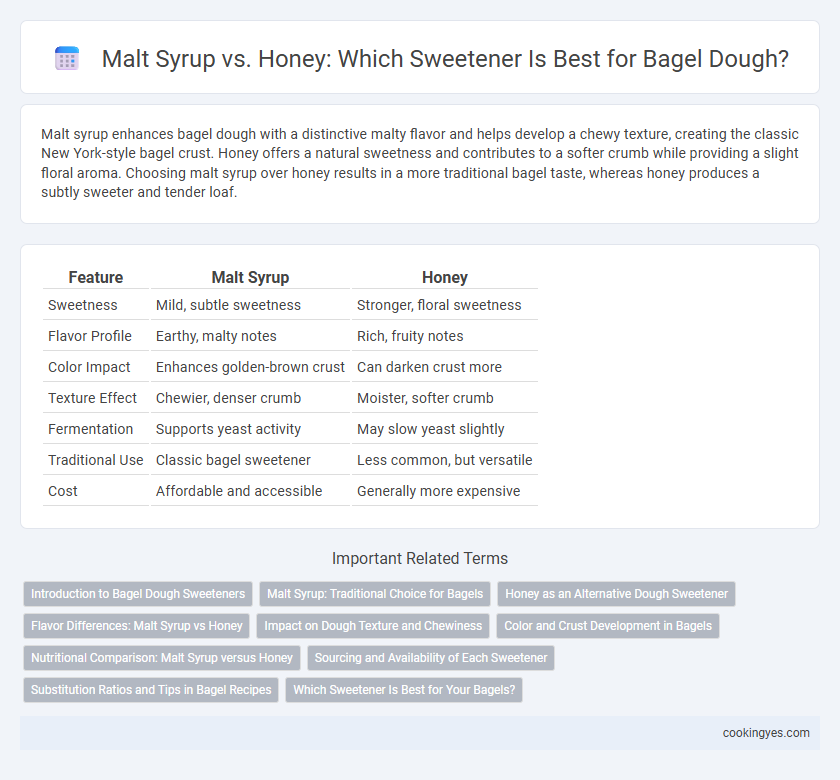 Malt Syrup vs. Honey: Which Sweetener Is Best for Bagel Dough?