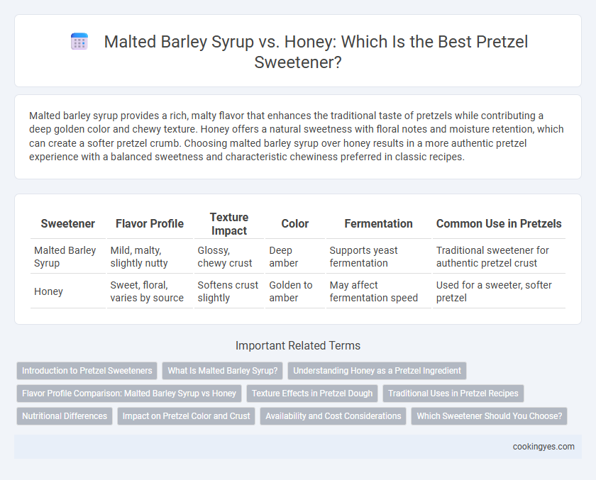 Malted Barley Syrup vs. Honey: Which Is the Best Pretzel Sweetener?