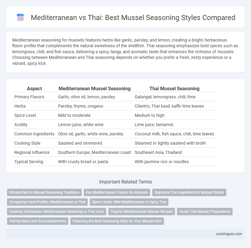 Mediterranean vs Thai: Best Mussel Seasoning Styles Compared
