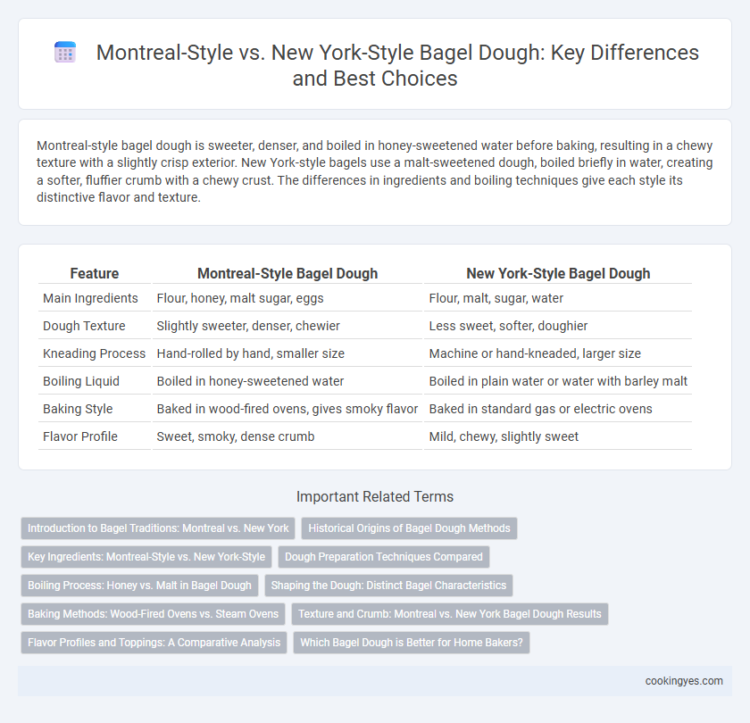 Montreal-Style vs. New York-Style Bagel Dough: Key Differences and Best Choices