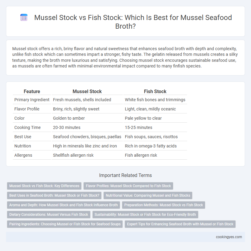 Mussel Stock vs Fish Stock: Which Is Best for Mussel Seafood Broth?