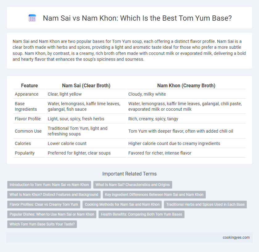 Nam Sai vs Nam Khon: Which Is the Best Tom Yum Base?