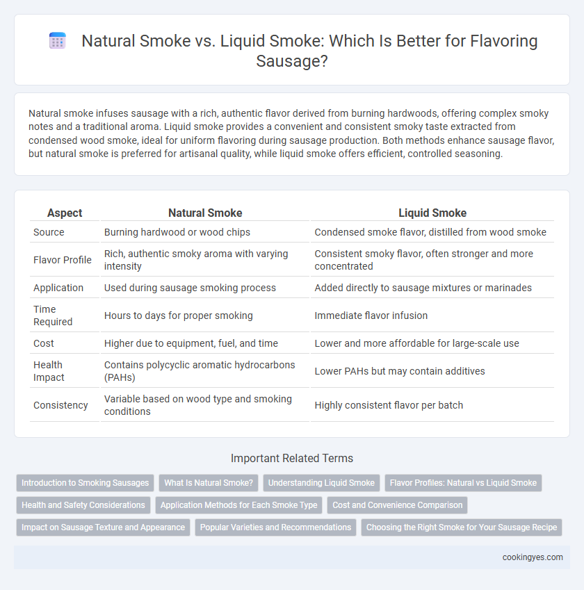 Natural Smoke vs. Liquid Smoke: Which Is Better for Flavoring Sausage?