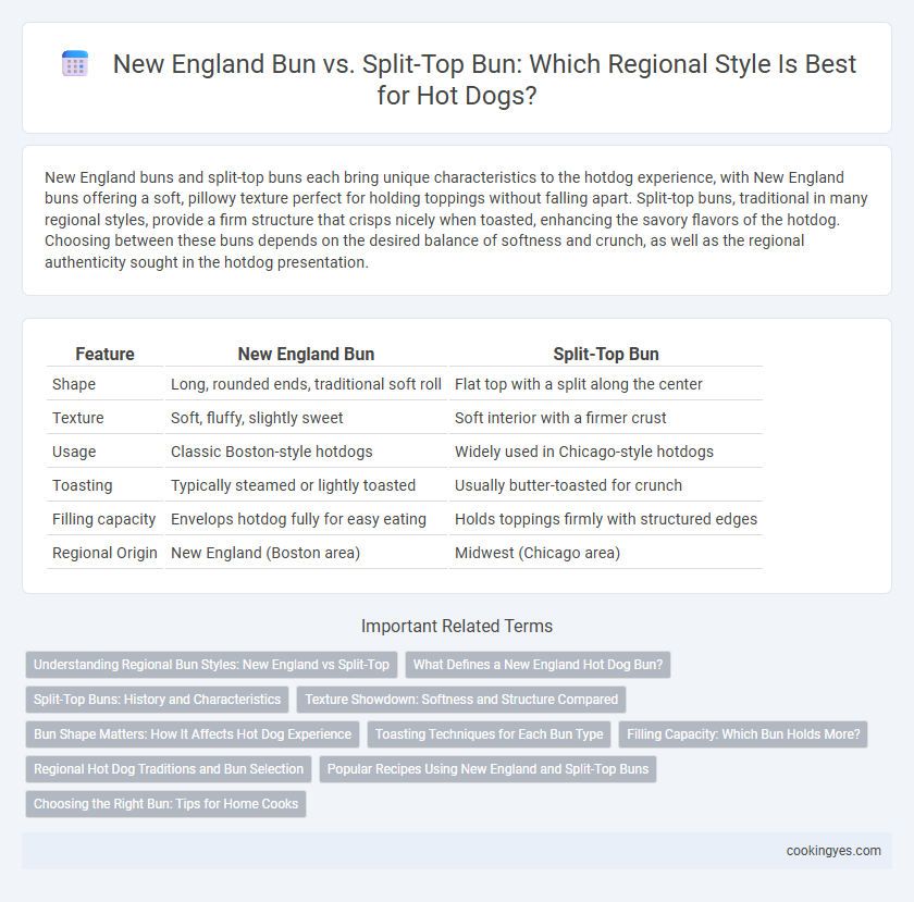 New England Bun vs. Split-Top Bun: Which Regional Style Is Best for Hot Dogs?