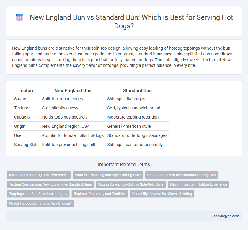 New England Bun vs Standard Bun: Which is Best for Serving Hot Dogs?