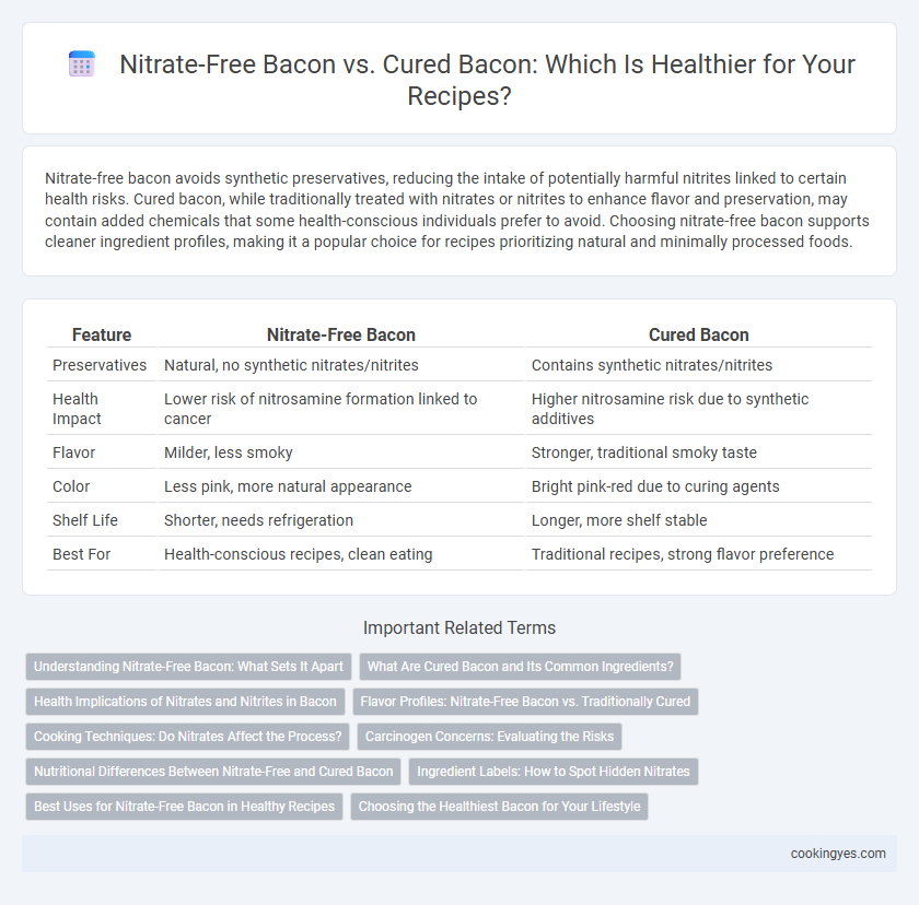 Nitrate-Free Bacon vs. Cured Bacon: Which Is Healthier for Your Recipes?