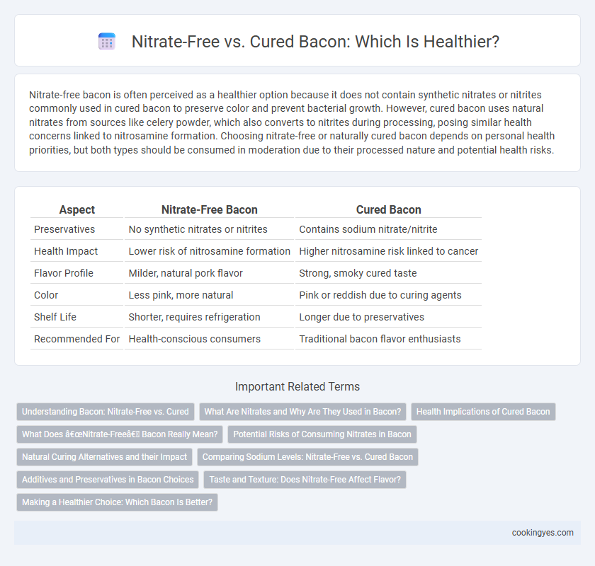 Nitrate-Free vs. Cured Bacon: Which Is Healthier?