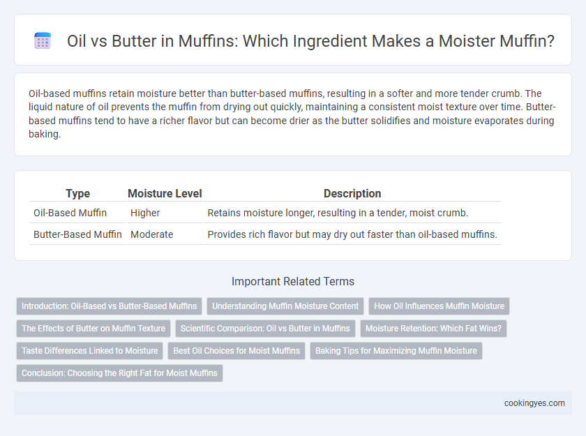 Oil vs Butter in Muffins: Which Ingredient Makes a Moister Muffin?