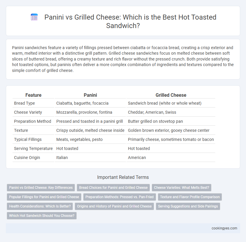 Panini vs Grilled Cheese: Which is the Best Hot Toasted Sandwich?
