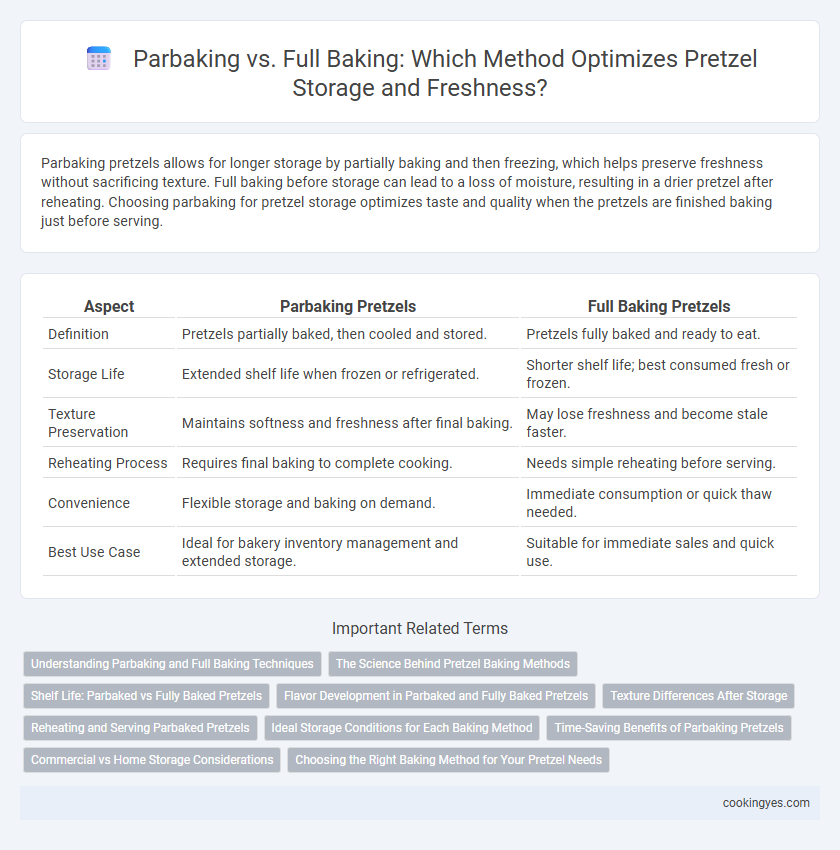 Parbaking vs. Full Baking: Which Method Optimizes Pretzel Storage and Freshness?