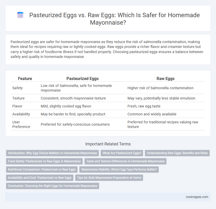 Pasteurized Eggs vs. Raw Eggs: Which Is Safer for Homemade Mayonnaise?