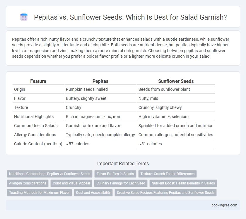 Pepitas vs. Sunflower Seeds: Which Is Best for Salad Garnish?