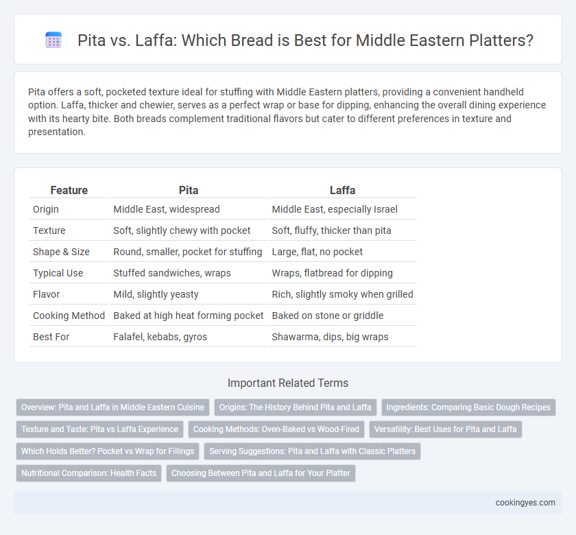 Pita vs. Laffa: Which Bread is Best for Middle Eastern Platters?