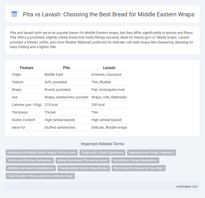 Pita vs Lavash: Choosing the Best Bread for Middle Eastern Wraps