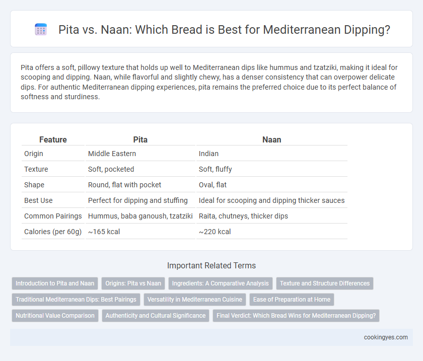 Pita vs. Naan: Which Bread is Best for Mediterranean Dipping?