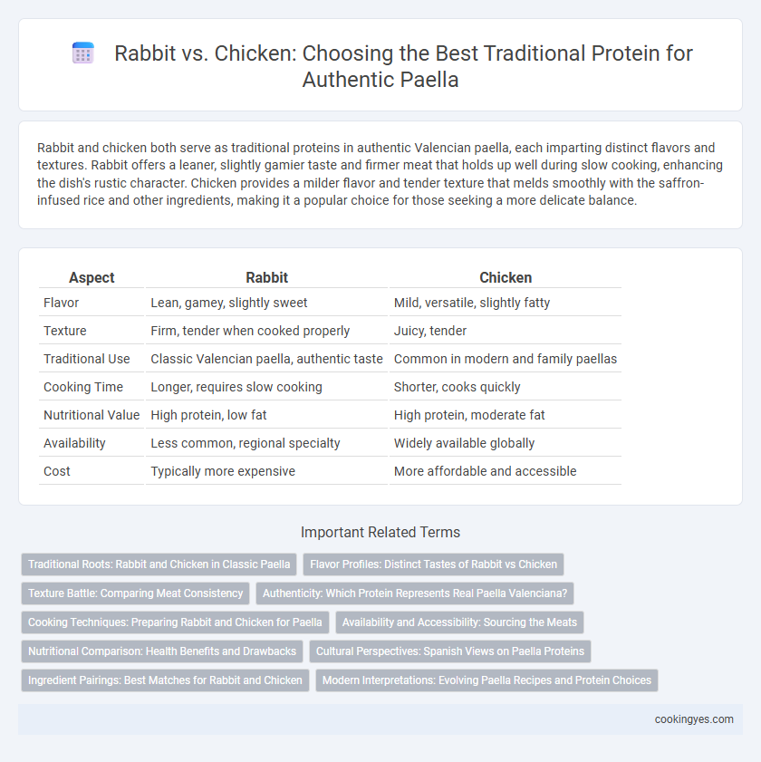 Rabbit vs. Chicken: Choosing the Best Traditional Protein for Authentic Paella