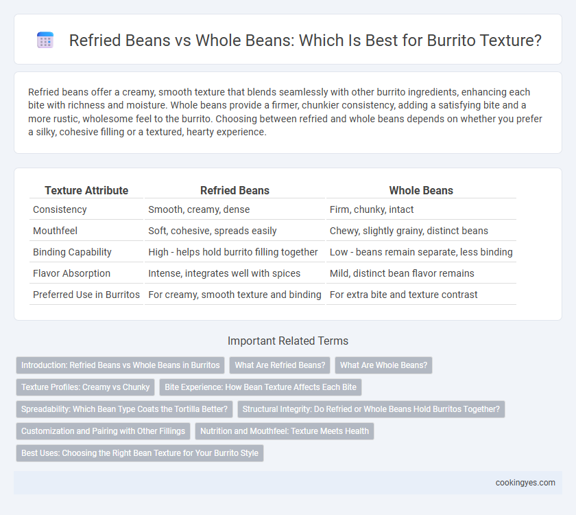 Refried Beans vs Whole Beans: Which Is Best for Burrito Texture?