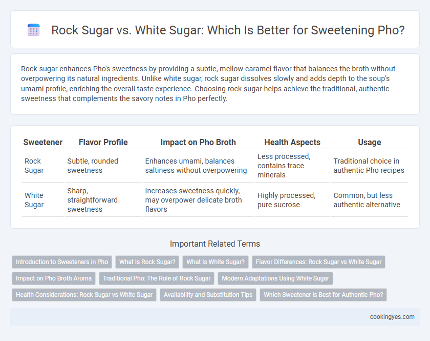 Rock Sugar vs. White Sugar: Which Is Better for Sweetening Pho?