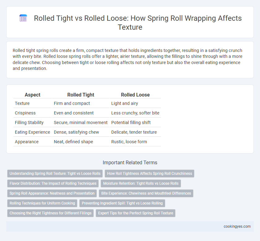 Rolled Tight vs Rolled Loose: How Spring Roll Wrapping Affects Texture