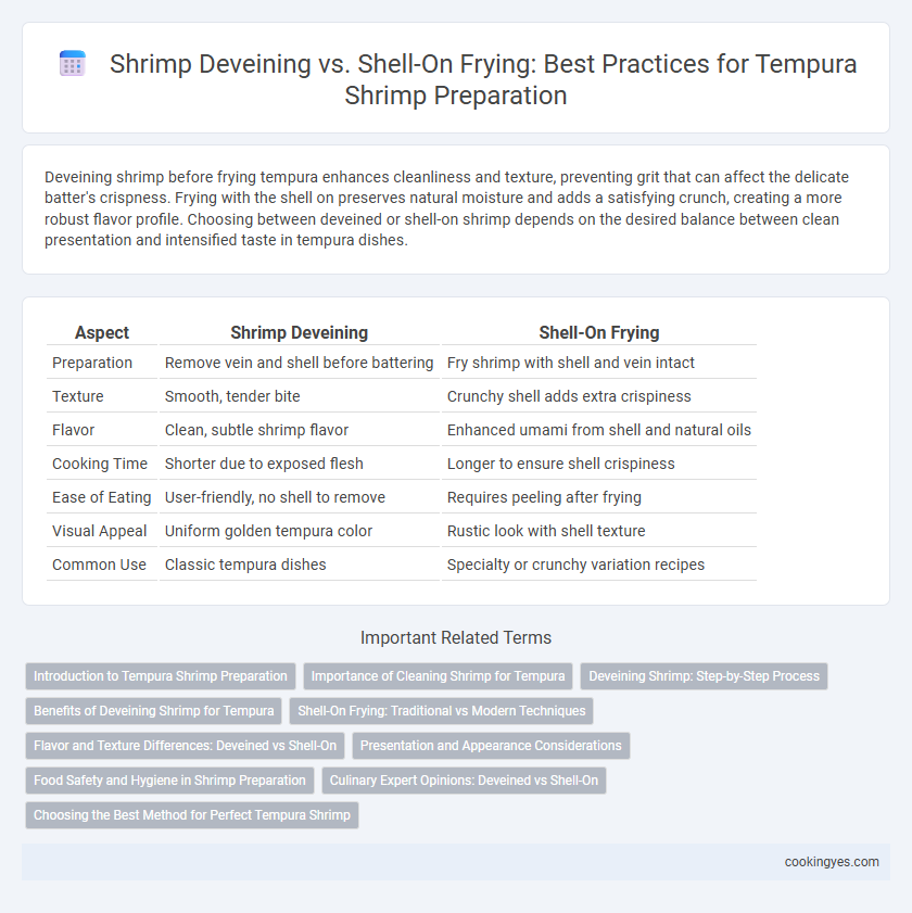 Shrimp Deveining vs. Shell-On Frying: Best Practices for Tempura Shrimp Preparation