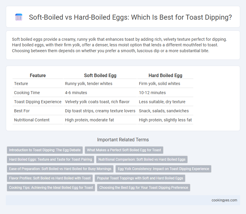 Soft-Boiled vs Hard-Boiled Eggs: Which Is Best for Toast Dipping?