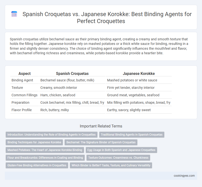 Spanish Croquetas vs. Japanese Korokke: Best Binding Agents for Perfect Croquettes