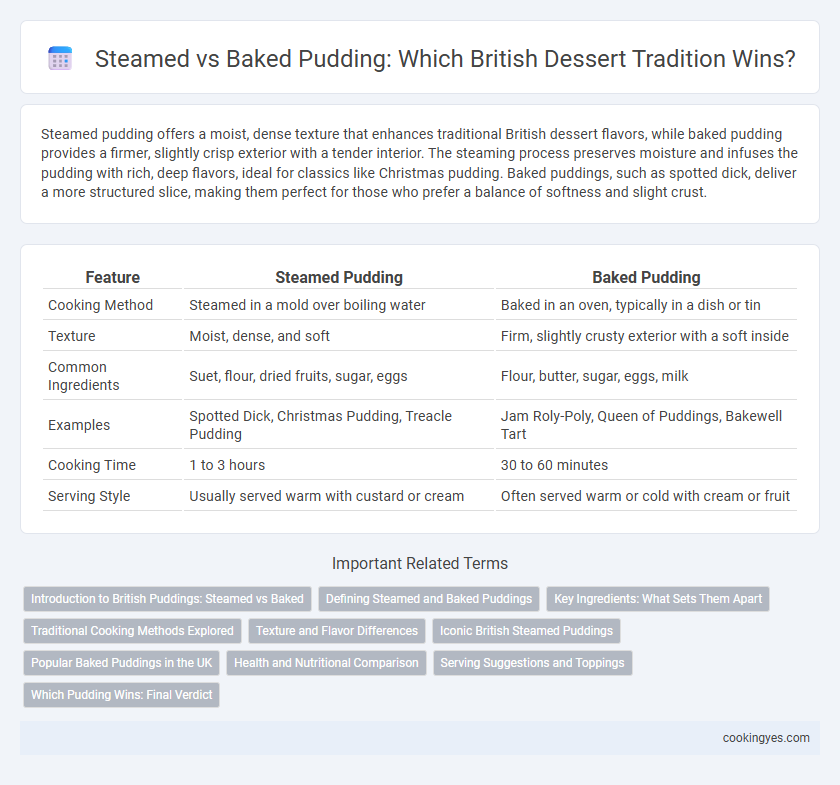 Steamed vs Baked Pudding: Which British Dessert Tradition Wins?