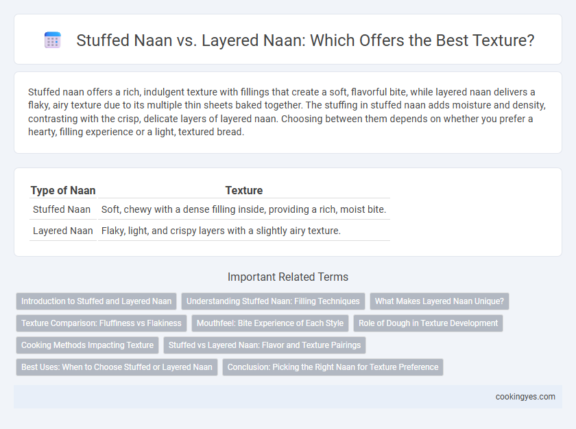 Stuffed Naan vs. Layered Naan: Which Offers the Best Texture?