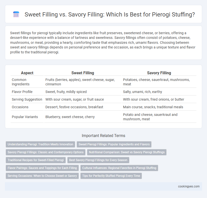Sweet Filling vs. Savory Filling: Which Is Best for Pierogi Stuffing?