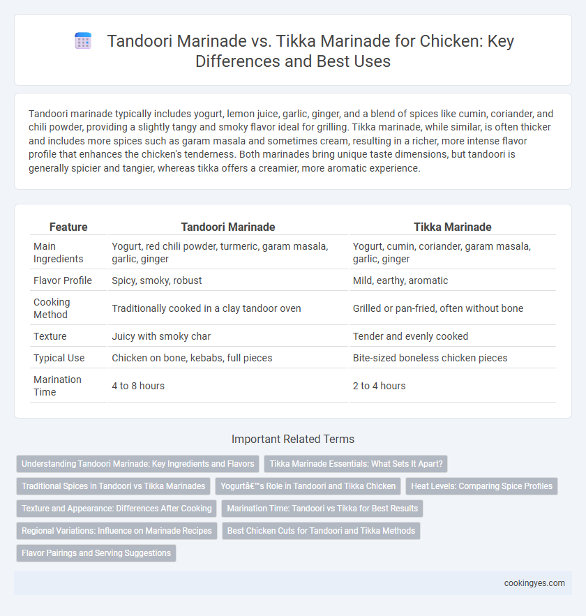 Tandoori Marinade vs. Tikka Marinade for Chicken: Key Differences and Best Uses