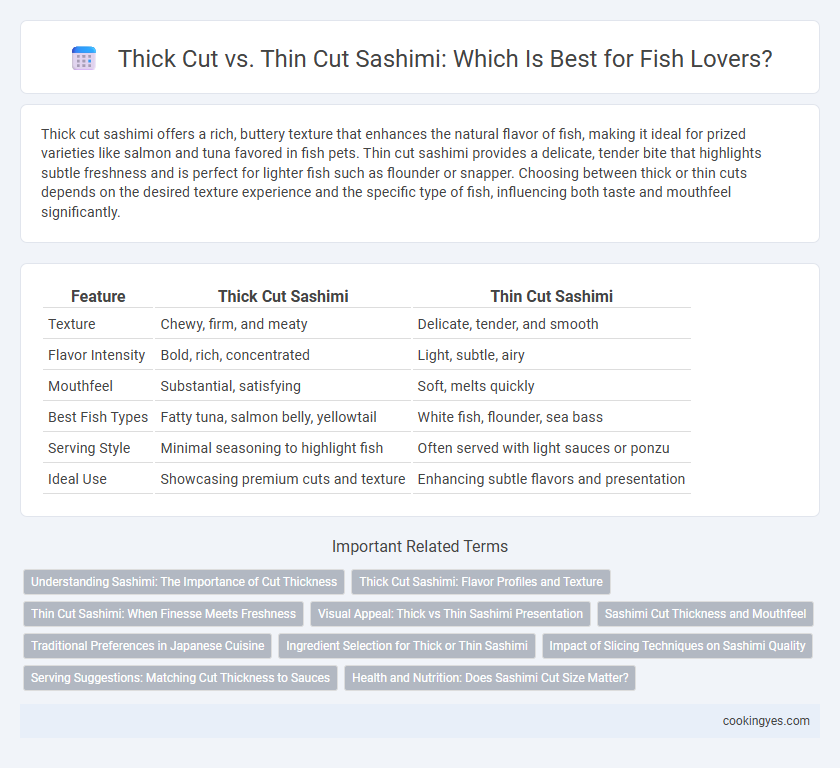 Thick Cut vs. Thin Cut Sashimi: Which Is Best for Fish Lovers?