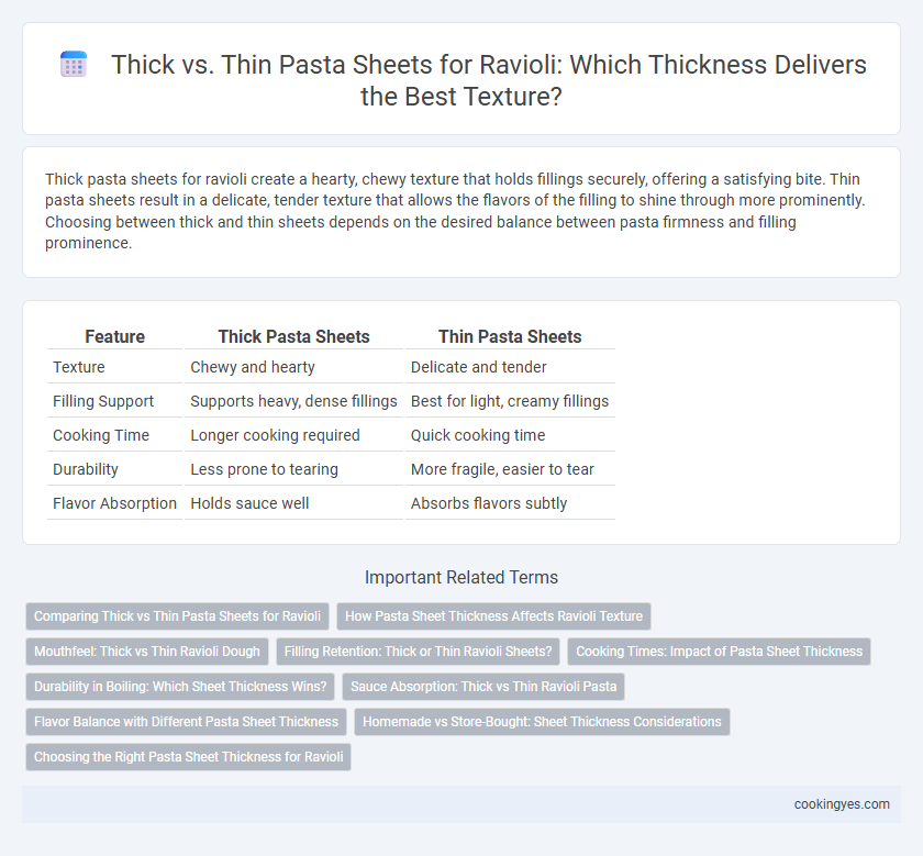 Thick vs. Thin Pasta Sheets for Ravioli: Which Thickness Delivers the Best Texture?