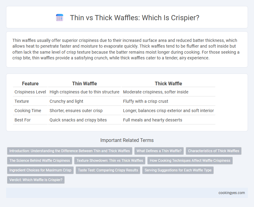 Thin vs Thick Waffles: Which Is Crispier?