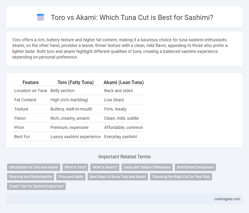 Toro vs Akami: Which Tuna Cut is Best for Sashimi?